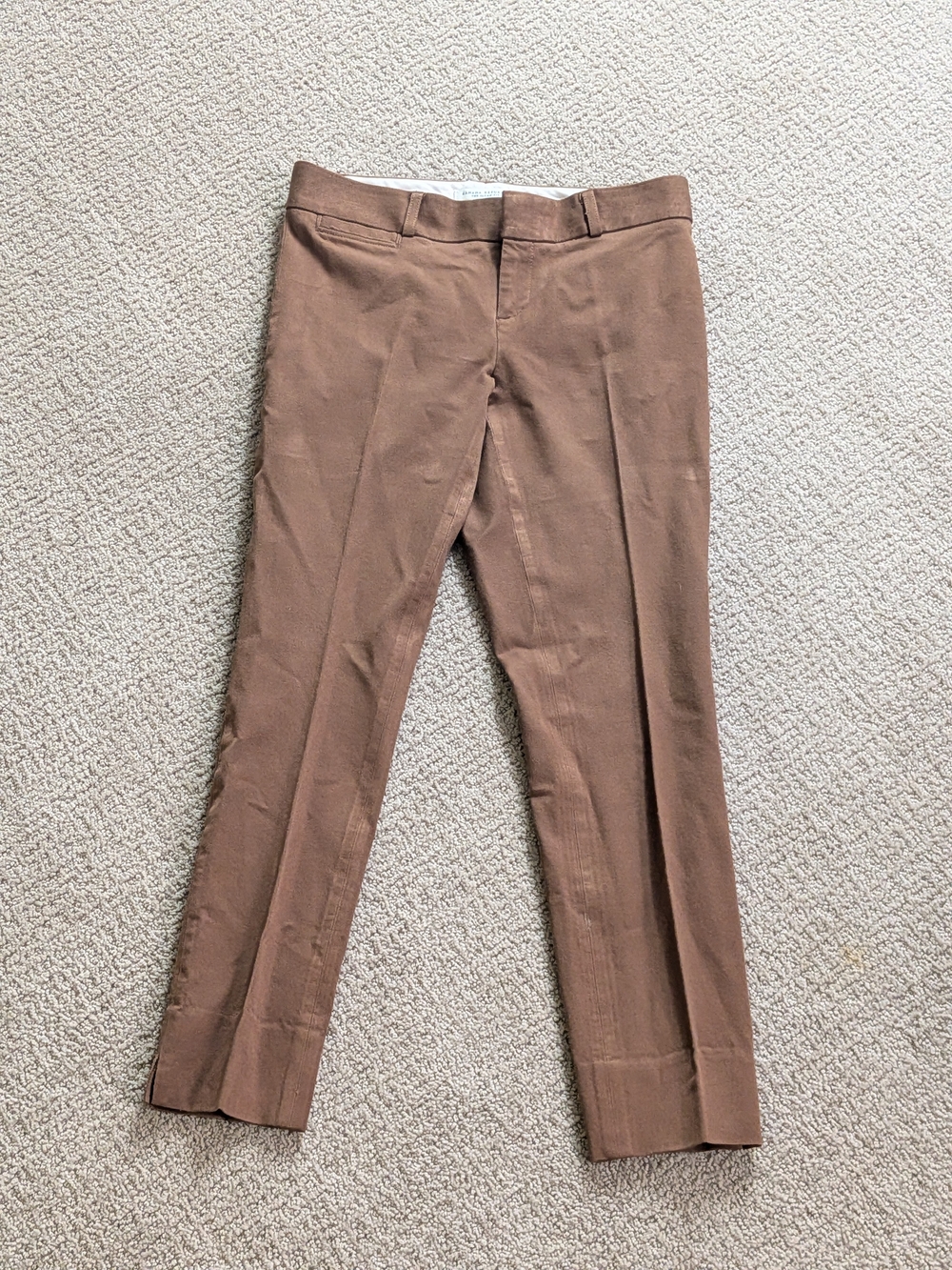 Banana Republic Brown Sloan Fit Stretch Pants